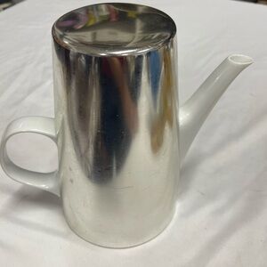 MCM VTG MELITTA 8-80 CERAMIC TEAPOT WITH INSULATING‎ COVER GERMANY, 1960S